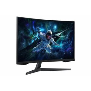 Samsung S27CG552EU 27 Zoll Klasse WQHD Gekrümmter Bildschirm LED-Monitor - 16:9 Format - 68,6 cm (27 Zoll) Viewable - Vert