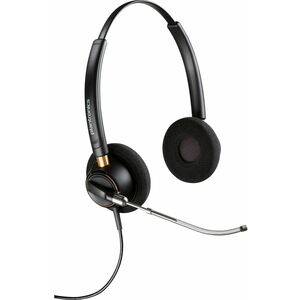 Poly EncorePro 520V Binaural Headset VoiceTube +Quick Disconnect