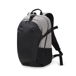 Dicota GO Carrying Case (Backpack) for 33 cm (13") to 39.6 cm (15.6") Notebook - Grey - Water Resistant - Polyester Body -