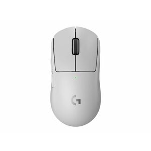 Logitech G PRO X Superlight 2 游戏鼠标 - USB 2.0 - 光学 - 5 按钮 - 白 - 无线 - 可充电 - 32000 dpi - 右旋转