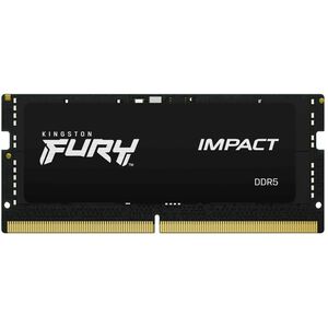 Kingston FURY Impact 16GB DDR5 SDRAM Memory Module - For Notebook - 16 GB (1 x 16GB) - DDR5-6400/PC5-51200 DDR5 SDRAM - 64