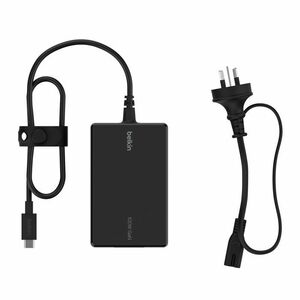 Belkin CONNECT USB-C Core GaN Power Adapter 100W - 100 W - 2.44 m Cable - Black