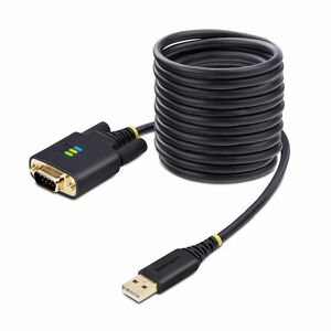 StarTech.com 3.05 m Serial/USB Data Transfer Cable - 1 - Cable for Desktop Computer, Notebook, Peripheral Device, Monitor,