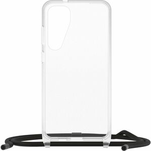 OtterBox React Carrying Case Samsung Galaxy S24+ Smartphone - Clear - Drop Resistant - Plastic Body - Neck Strap - 172.5 m