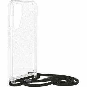 OtterBox React Carrying Case Samsung Galaxy S24+ Smartphone - Stardust (Clear Glitter) - Drop Resistant - Plastic Body - N