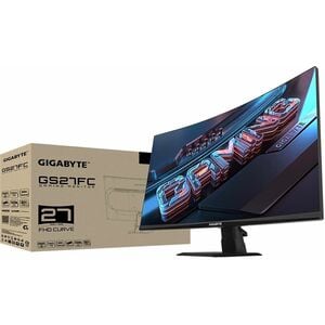 GIGABYTE GS27FC 27" (68.6 cm) Class Full HD Curved Screen Gaming LED Monitor - 27" (68.6 cm) Viewable - Vertical Alignment