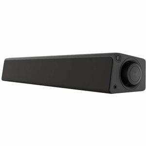 Creative Stage SE mini 2.0 Bluetooth Sound Bar Speaker - 12 W RMS - Black - Under Monitor