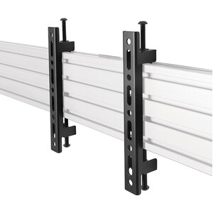 B-Tech System X Mounting Arm for Display Screen, Menu Board, Mounting Rail - Black - Height Adjustable - 1 Display(s) Supp