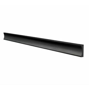 B-Tech System X Mounting Rail for Adapter Plate, Mounting Bracket, Organizer Tray, Mounting Arm - Black - Horizontal