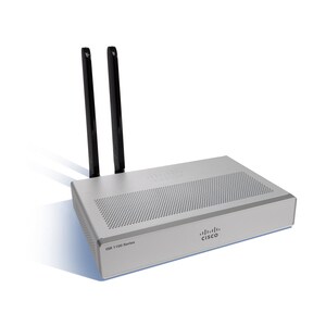 Cisco 1100 C1101-4PLTEP Router - 5 Ports - Management Port - Gigabit Ethernet - Desktop, Rack-mountable
