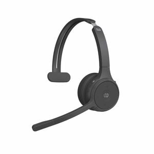 Cisco Wireless On-ear Mono Headset - Carbon Black - Google Assistant, Siri - Monaural - Ear-cup - 6500 cm - Bluetooth - 32