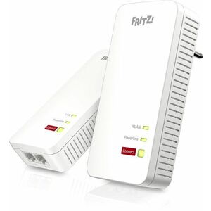 FRITZ! 1240 Powerline Netzwerkadapter - 2 x Netzwerk (RJ-45) - 1200 Mbit/s Stromleitung - Wireless LAN - IEEE 802.11ax - 6