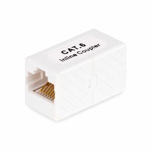 StarTech.com IN-CAT6-COUPLER-U1. Anschluss 1: RJ-45, Anschluss 2: RJ-45. Produktfarbe: Weiß