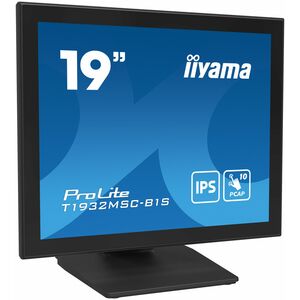 iiyama ProLite T1932MSC-B1S 19 Zoll Klasse LCD-Touchscreen-Monitor - 5:4 Format - 14 ms Reaktionszeit - 48,3 cm (19 Zoll) 