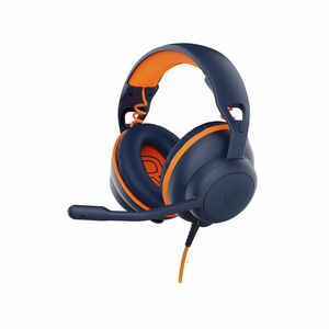 V7 Safe Sound 2 HU590E Kabel Auf den Ohren, Über das Ohr, Kopfbügel Stereo Headset - Orange, Dunkelblau - Binaural - Ohrum