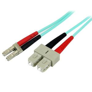 StarTech.com 1 m Fibre Optic Network Cable - 1 Each - Cable for Switch - First End: 2 x LC Network - Male - Second End: 2 