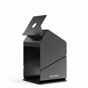 Compulocks Tablet Printer Kiosk - VESA 100X100 compatibility, Securely mounts a variety of tablets and iPads, Can hold a p