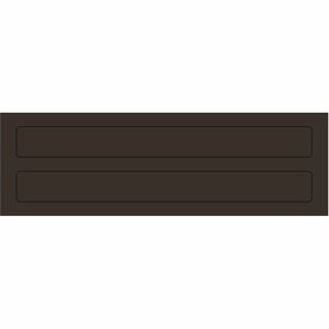Dicota Sicherheitsfilter-Magnetstreifen - 9 cm Breite x 1 cm Tiefe - Schwarz - Magnet - 2