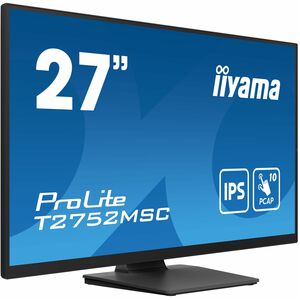 iiyama ProLite T2752MSC-B1 27 Zoll Klasse LED-Touchscreen-Monitor - 16:9 Format - 5 ms Reaktionszeit - 68,6 cm (27 Zoll) V