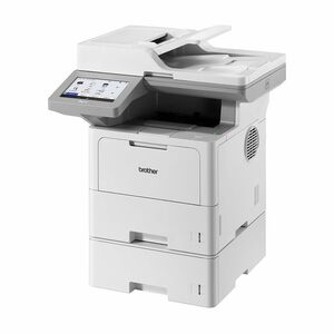 Brother MFC-L6910DNT Wired Laser Multifunction Printer - Monochrome - Copier/Fax/Printer/Scanner - 50 ppm Mono Print - 120