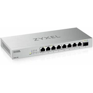 ZYXEL XMG-108 8 Ports Ethernet Switch - Gigabit Ethernet, 10 Gigabit Ethernet - 10/100/1000Base-T, 10GBase-X - 2 Layer Sup