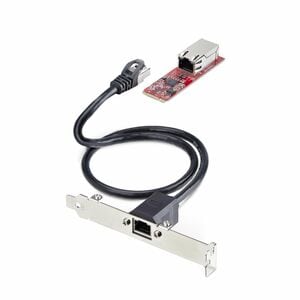 StarTech.com 1-Port 2.5GbE M.2 2280 Network Card, NBASE-T PCIe Ethernet Card, Intel I225-V, Multi-Gigabit Desktop NIC/LAN 