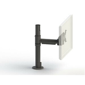 SpacePole Essentials Mounting Arm for Flat Panel Display - Height Adjustable - 75 x 75, 100 x 100 - VESA Mount Compatible