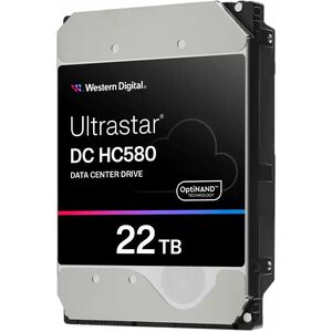 WD Ultrastar DC HC580 WUH722422ALE6L1 22 TB Hard Drive - 3.5" Internal - SATA (SATA/600) - Conventional Magnetic Recording