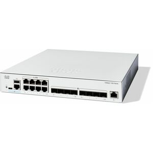 Commutateur de niveau 3 Cisco Catalyst 1300 C1300-16XTS 8 Ports Gérable - 10 Gigabit Ethernet - 10GBase-T, 10GBase-X - 3 C