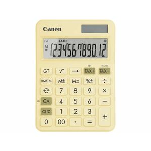 Canon LS-125KB Standard-Taschenrechner - Großes Display, Doppelte Stromversorgung, Eingebauter Speicher, Sign Change, Gumm