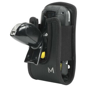 MOBILIS Refuge Carrying Case (Holster) Smartphone, Handheld Device - Black - 1680D Polyester Body - Belt Strap, Leg Strap,