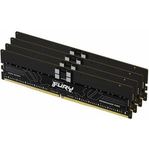 Kingston FURY Renegade Pro 128GB (4 x 32GB) DDR5 SDRAM Memory Kit - For Motherboard - 128 GB (4 x 32GB) - DDR5-6000/PC5-48