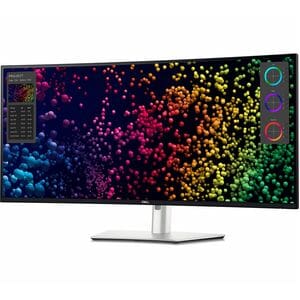 Dell UltraSharp U4025QW 40" Class 5K2K WUHD Curved Screen LED Monitor - 21:9 - Black, Silver - 100.8 cm (39.7") Viewable -