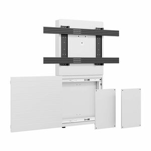 HAGOR CON-Line Boden-/Wandanbringung für Collaboration Display, Monitor - Weiß - Querformat - Bildschirmgröße: 190,5 cm (7