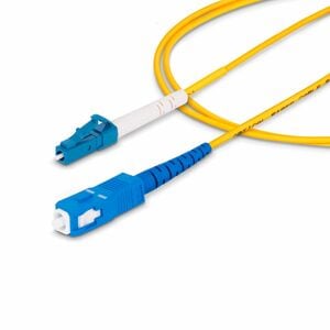 StarTech.com 2 m Fibre Optic Network Cable - 1 - Cable for Network Device, Server, Switch - First End: 1 x LC Network - Ma