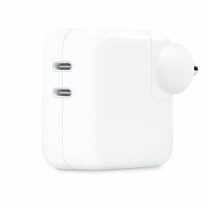 Apple 35 W Power Adapter - Universal Adapter - 2 USB Type-C - For MacBook Air, iPhone, iPad mini, iPad Air, iPad Pro, MacBook