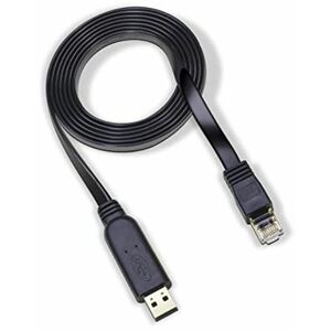 Aruba 2,50 m RJ-45/USB Netzwerkkabel - Cable for Netzwerkgerät, PC, Schalter - Schwarz