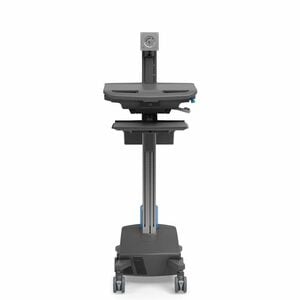 Ergotron StyleView Display Cart - TAA Compliant - 14.06 kg Load Capacity - 4 Casters - Aluminium - Dark Grey - 61 cm (24")
