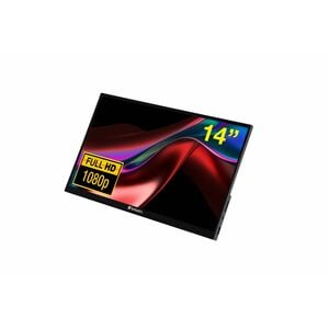Verbatim PMT-14 14" Class LCD Touchscreen Monitor - 16:9 - 6 ms - 14" Viewable - Capacitive - 10 Point(s) Multi-touch Scre