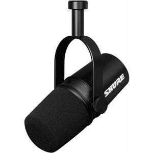 Shure MV7X 坚固耐用 动态 麦克风 用于 录制 - 50 Hz 到 16 kHz - 252 欧姆 - 单向, 心形麦克风 - 轰隆, 支架可安装 - XLR