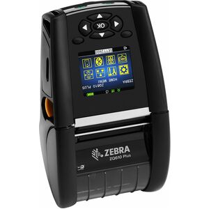 Zebra ZQ610 Plus Healthcare, Retail, Manufacturing, Warehouse, Transportation & Logistic, Mobile Direct Thermal Printer - 
