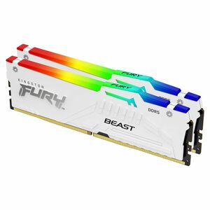 Kingston FURY Beast RAM-Modul - 32 GB (2 x 16GB) - RGB - DDR5-6000/PC5-48000 DDR5 SDRAM - 6000 MHz Single-rank (einfacher 