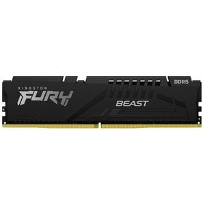 Kingston FURY Beast RAM Module - 16 GB (2 x 8GB) - DDR5-6000/PC5-48000 DDR5 SDRAM - 6000 MHz Single-rank Memory - CL30 - 1
