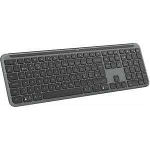 Logitech Signature Slim K950 Keyboard - Full-size - Wireless Connectivity - USB Type A Interface - Danish, Norwegian, Swed