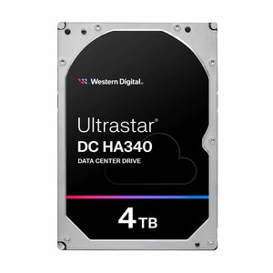 WD Ultrastar DC HA340 WUS721204BLE6L4 4 TB Hard Drive - 3.5" Internal - SATA (SATA/600) - Conventional Magnetic Recording 