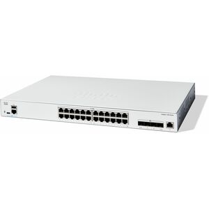 Cisco Catalyst 1300 C1300-24XT 20 Ports Manageable Layer 3 Switch - Gigabit Ethernet, 10 Gigabit Ethernet - 10GBase-T, 10G