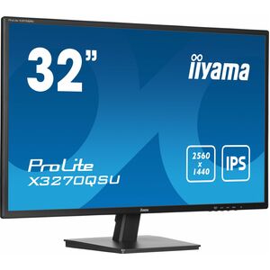 iiyama ProLite X3270QSU-B1 32 Zoll Class WQHD LED-Monitor - 16:9 Format - Mattschwarz - 80 cm (31,5 Zoll) Viewable - IPS-T