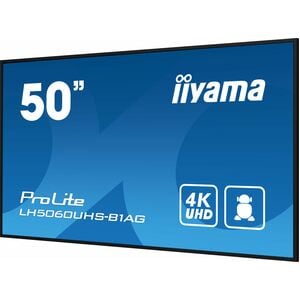 iiyama ProLite LH5060UHS-B1AG 1257,30 mm 4K UHD LCD Digital-Signage-Display - 24 Stunden/7 Tage Betrieb - IPS-Technologie 