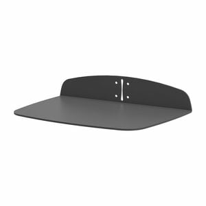 Ergotron Regal - 4,54 kg Belastbarkeit - 304,8 mm Breite x 203,2 mm Tiefe - Metall - Dunkelgrau - Höhenverstellbar, Langle