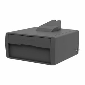 Ergotron Schublade - Groß - 907,2 g Belastbarkeit - Dunkelgrau - Herausnehmbar, Schubladentrennwand, Verschließbar, Tasten